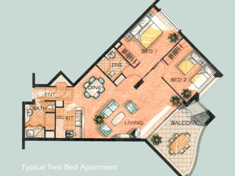 The Oasis Apartments Brisbane Zewnętrze zdjęcie